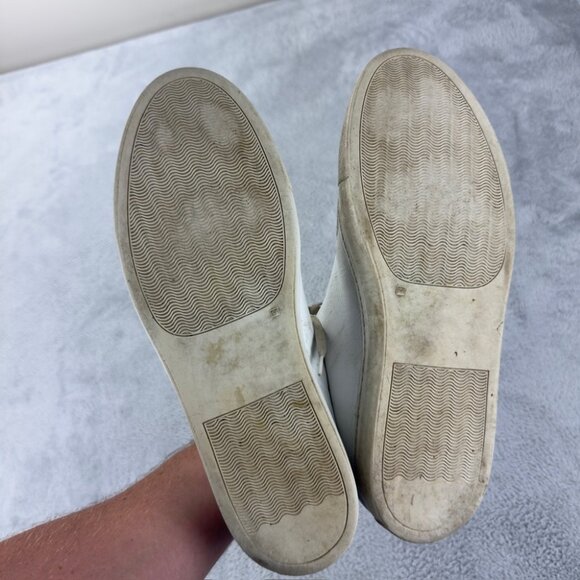 Common Projects Men's Size 13 US/46 EU Achilles Hi-Top White Leather Sneakers - Picture 3 of 13